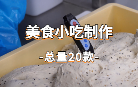 【20款】美食小吃制作视频素材-零八素材网